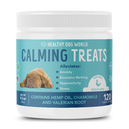 calming treats for hyper dogs